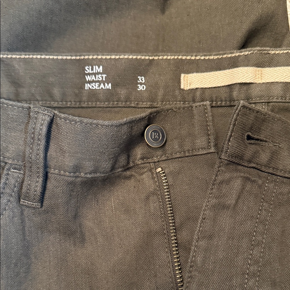 Men's Classic Pants - Rust, Green,Tan. slim fit. Bundle. 33x30 - Picture 4 of 5